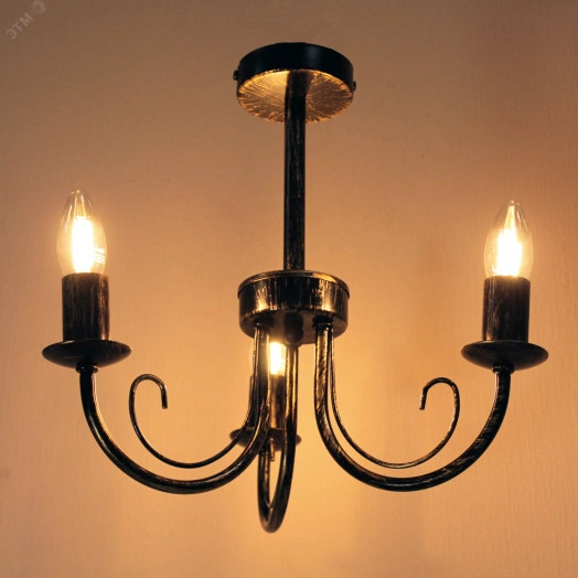 Светильник Рустика 133 бронза НСБ 01-3х60-144 Е14 ИУ