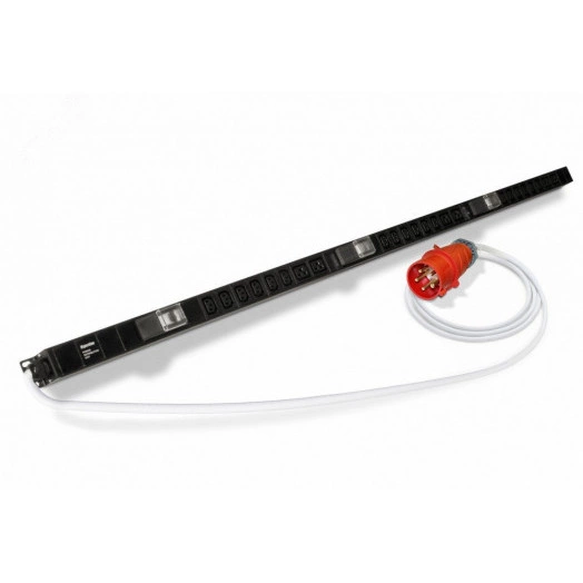 Блок розеток SHE-18IEC-6BIEC-3V-3PVR трехфазный 3x32А вертикальный 3 блока