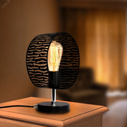 Светильник Дакар ННБ 63-60-020 черн.муар /шнур черн. ИМ