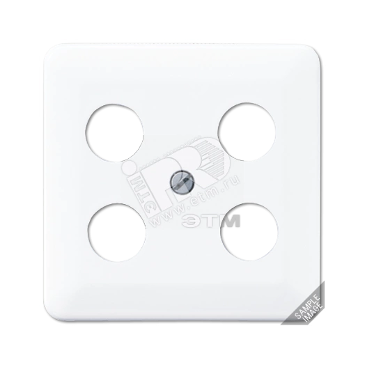 Крышка для SAT-TV-розетки с 4-мя гнездами