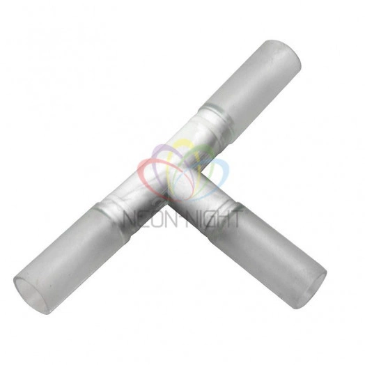 Муфта T-коннектор профессиональная для дюралайта LED 3W 13мм