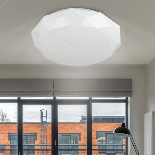 Светильник потолочный светодиодный SPB-6-36-6,5K Sparkle 36Вт 6500K ЭРА