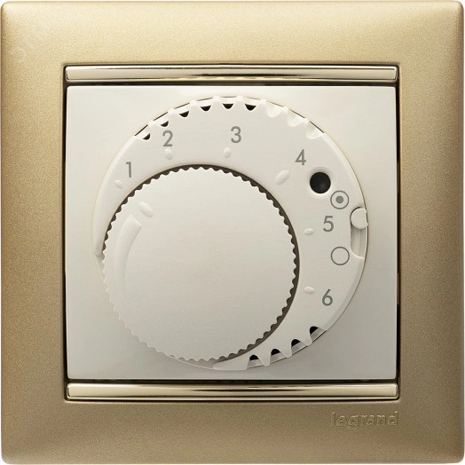 VALENA Рамка 1 пост матовое золото