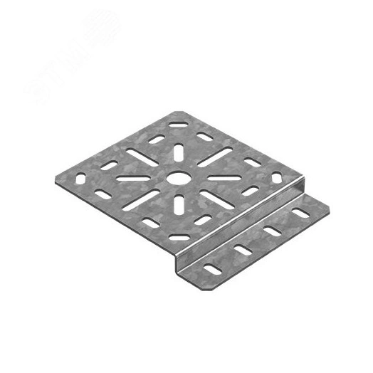 Монтажная плата 130х130 мм, толщ. 2,0 мм, Сендзимир цинк