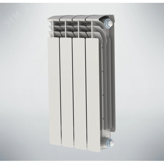 Радиатор биметаллический секционный 500/100/4 боковое подключение