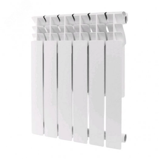 Радиатор биметаллический секционный 500/95/6 боковое подключение