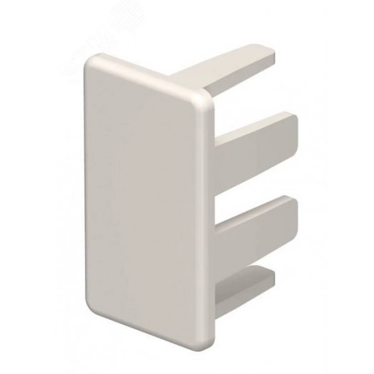 Торцевая заглушка кабельного канала WDK 15x30 мм (ПВХ, кремовый)