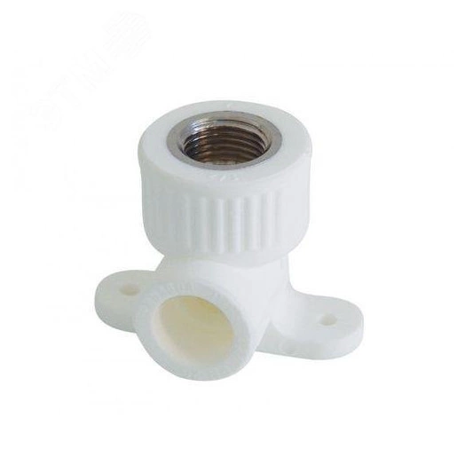 Угол с внутренней резьбой (простое крепление) 20х1/2' (80/20)  БЕЛЫЙ