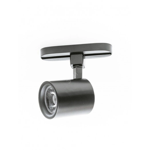 Светильник светодиодный трековый на шинопровод ДПО- 25w 4000K 24° BL (чёрный) IP40 jazzway
