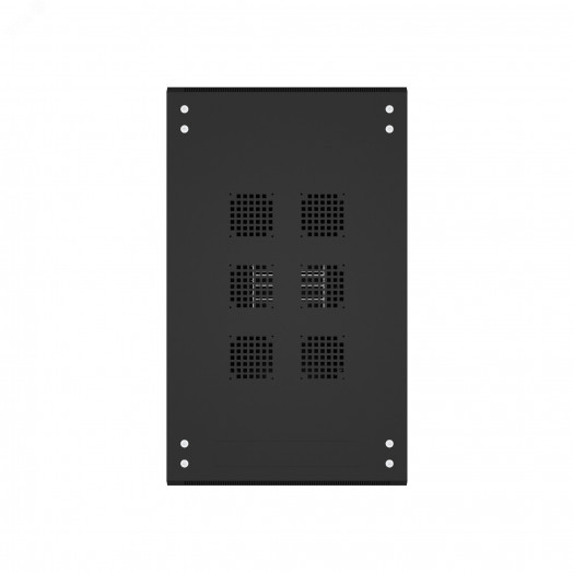 Шкаф напольный универсальный серверный NTSS R 42U 600х1000мм, 4 профиля 19, двери стекло и сплошная металл, боковые стенки съемные, регулируемые опоры, разобранный, черный RAL 9005
