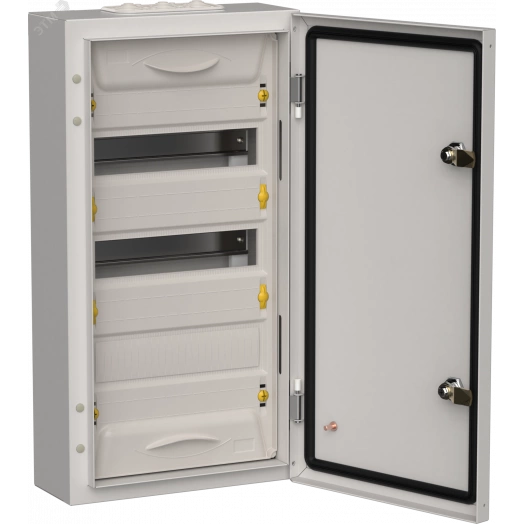 TITAN 5 Корпус металлический ЩРн-36 (1х36) 585х310х140 IP54 сер IEK