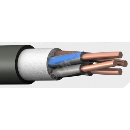 Кабель силовой ППГнг(А)-HF 4х6 ок (N) - 1,0 кВ ТРТС