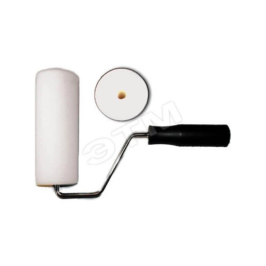 Валик поролоновый высокой плотности белый Профи 150 мм