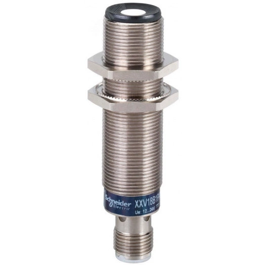 Датчик ультразвуковой металлический М18 50мм коннектор М12 PNP 1НО