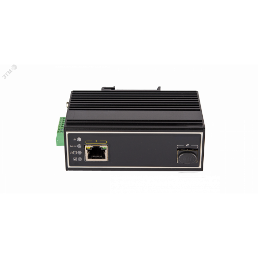 Медиаконвертер оптический 1 порт PoE 10/100/1000Мбит/с GL-MC-UTPG-SFPG-FP-I