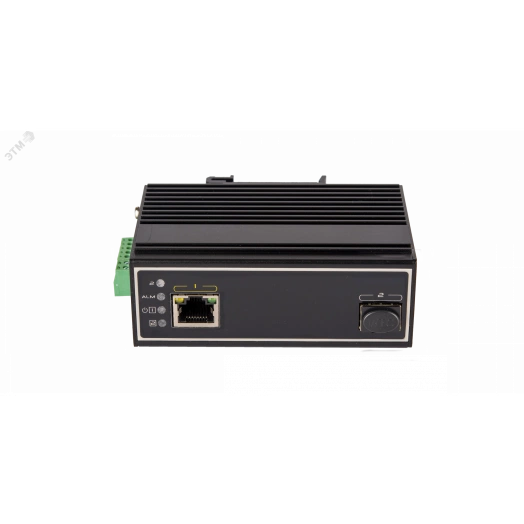 Медиаконвертер оптический 1 порт PoE 10/100/1000Мбит/с GL-MC-UTPG-SFPG-FP-I