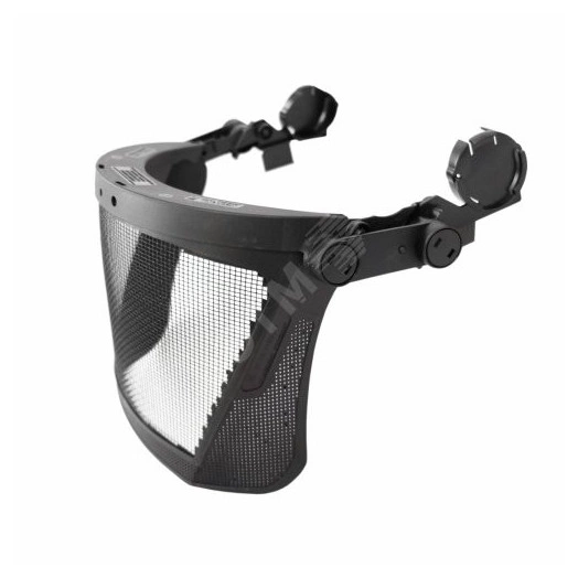 Щиток защитный лицевой КБТ СТАЛЬ Expert RX (крупноячеистая сетка (размер ячейки 2,0?2,0 мм) обеспечивает защиту от высокоскоростных твердых частиц с низкоэнергетическим ударом, размер экрана 235?390 мм)