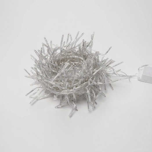 Гирлянда светодиодная с контроллером Фейерверк 6м 400 светодиодов Теплый белый свет Провод прозрачныйULD-S0600-400/DTA WARM WHITE IP20 FIRECRACKER