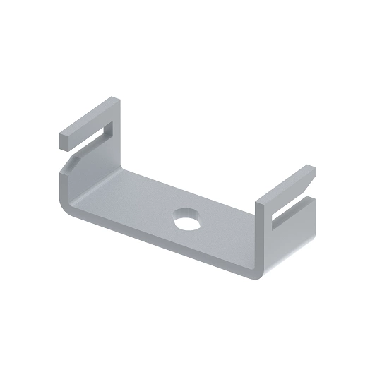 Держатель-скоба для плоского проводника до 40 мм. Материал - горячеоцинкованная сталь.