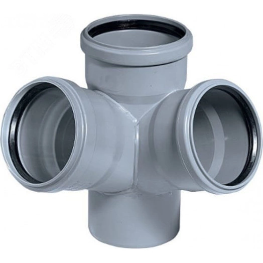 Крестовина двухплоскостная 87 град. 110х110х110