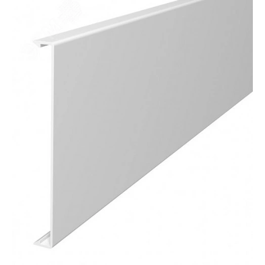 Крышка кабельного канала WDK 130x2000 мм (ПВХ, белый)