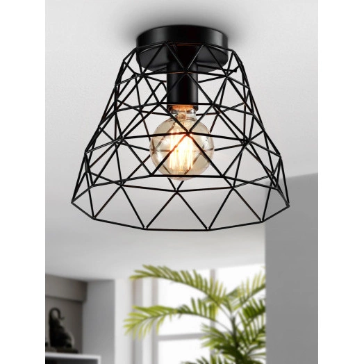 Светильник потолочный Rivoli Molly 5091-201 1 х Е27 40 Вт лофт-кантри для натяжных потолков