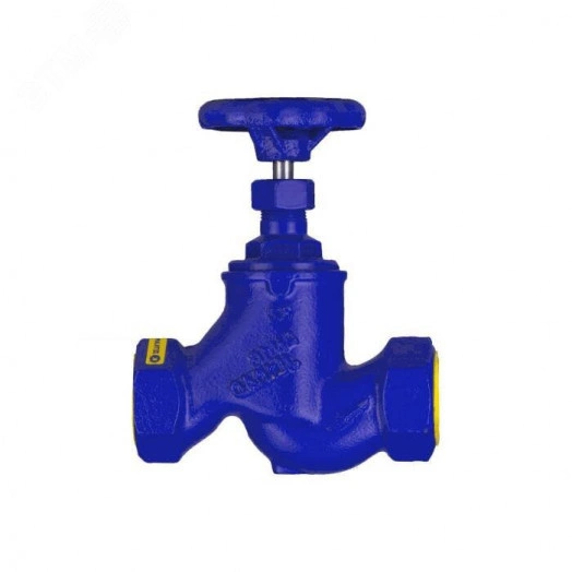 Клапан запорный чугунный 201A  32 Ру16 Тмакс 200С ВР со штурвалом сальниковый