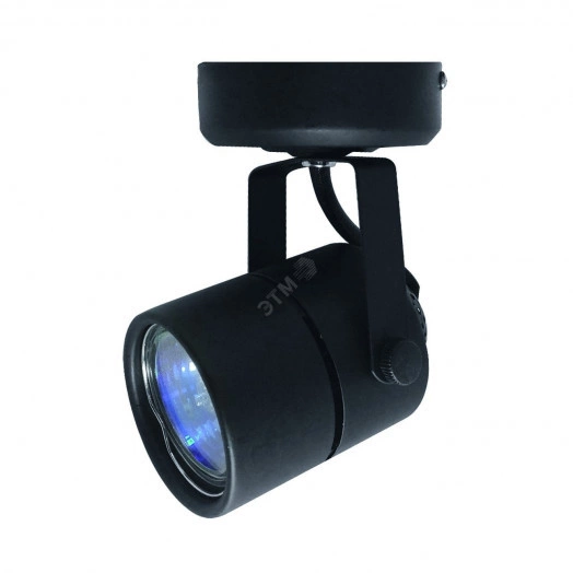 Светильник  Накладной, черный OL4 GU10 BK (50/900) ЭРА