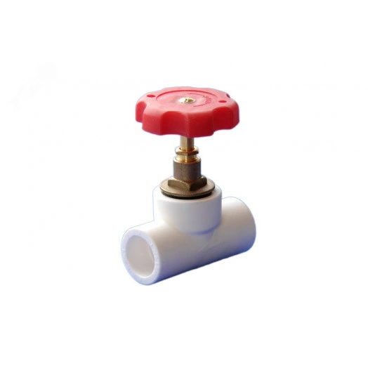 Вентиль 25 полипропиленовый PPR белый