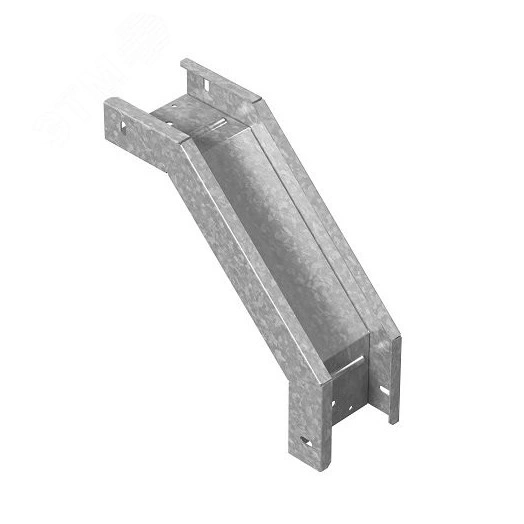 Угловой соединитель внешний к лотку ПЛК 100х35, толщ. 1,5 мм, Сендзимир цинк