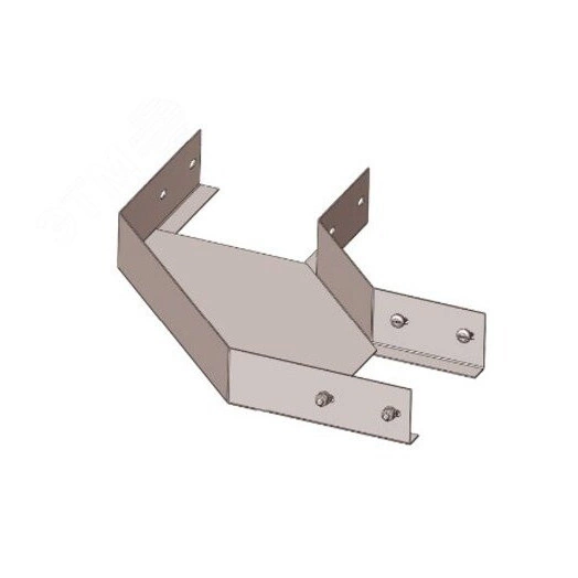Секция угловая НЛ-У20 УХЛ1 оцинкованный лист(толщина покрытия 10-18 мкм) S1,5