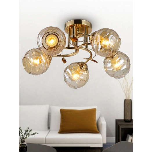 Люстра Rivoli Ashley 9098-305 5 * Е14 60 Вт модерн