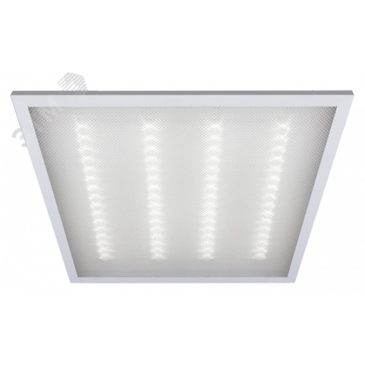 Светильник светодиодный ДВО-36Вт 6500К 3000Лм 595x595х19mm, призма, ФАZA