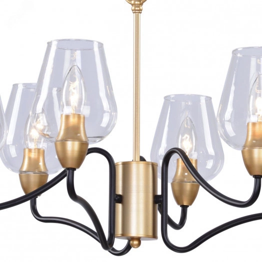 Люстра  Rivoli Fresco 5045-206 6 * E14 40 Вт лофт - кантри