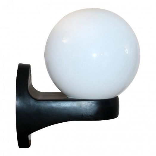 Светильник Шар 160 НБУ 06-40-01 опал пмма IP44корпус черный ИУ