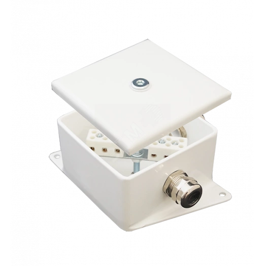 Коробка монтажная огнестойкая КМ-О (4к)-IP66-100х100 два ввода AD