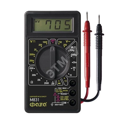 Мультиметр ФАZА цифровой M831