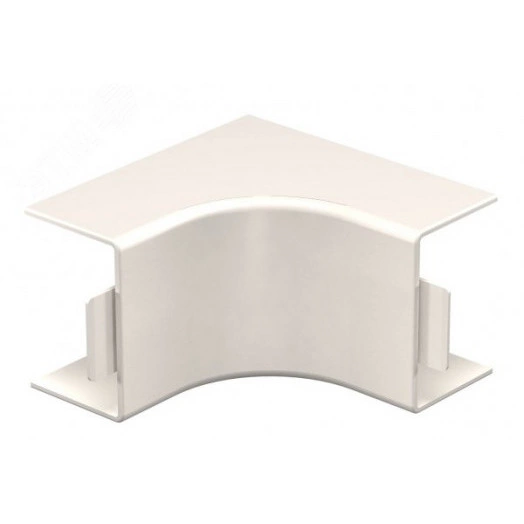 Крышка внутреннего угла кабельного канала WDK 40x60 мм (ПВХ, кремовый)