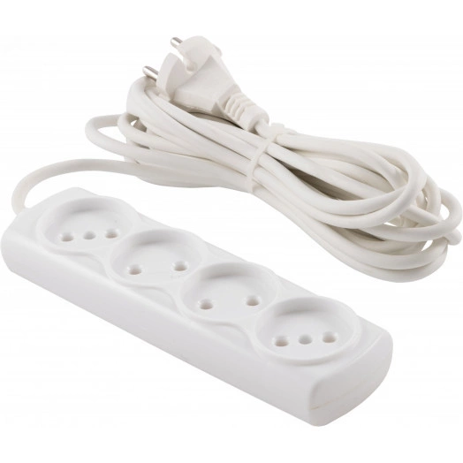 Удлинитель ENGY 'Гранд' 10м/3роз. с заземлением (ПВС 3х0,75) черный