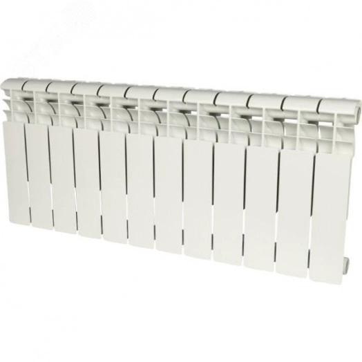 Радиатор биметаллический секционный 350/80/12 боковое подключение