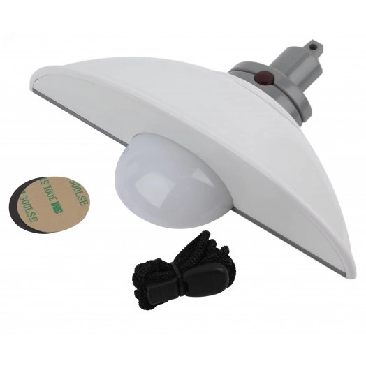 Ночник - светильник светодиодный NLED-488-1W-MS-W настенный на батарейках с пультом белый