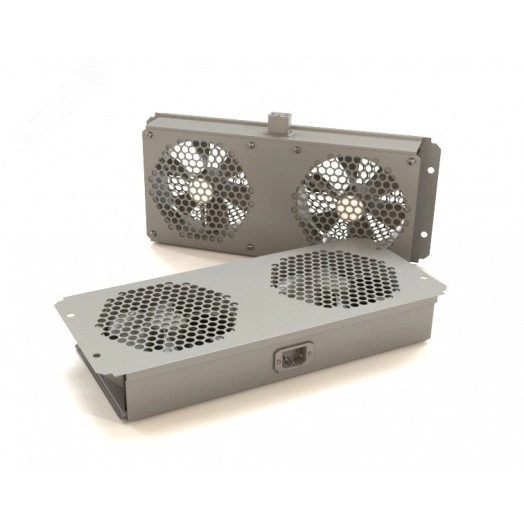 Модуль TFAB-T2FR-RAL7035 вентиляторный            потолочный с 2-мя вентиляторами