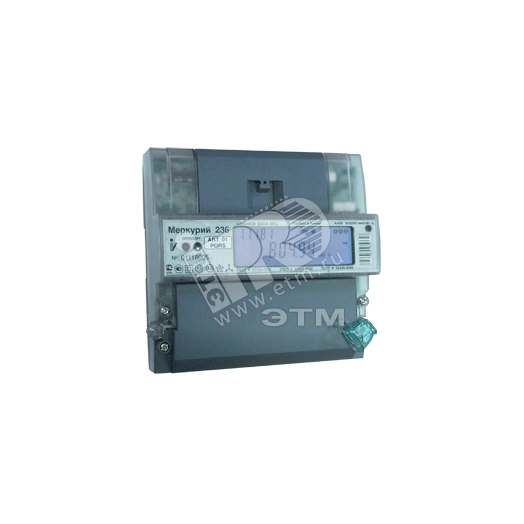 Счетчик эл.энергии Меркурий 236 АRT-02 PQRS трехф  многотарифный, 5(100), кл.точ. 1.0/2.0,          D, ЖКИ, оптопорт, RS485 2 Тарифа МСК
