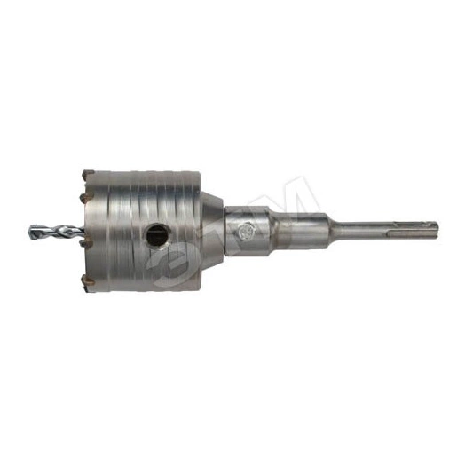 Коронка кольцевая по бетону, хвостовик 110 мм в сборе, 50 мм