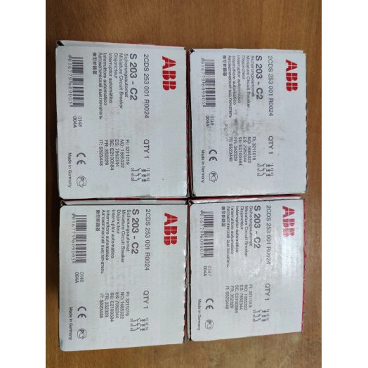Выключатель автоматический 3п C 2А 6кА S203 C2 ABB 2CDS253001R0024
