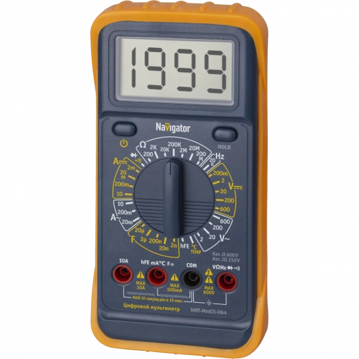 Мультиметр 93 148 NMT-Mm03-062 (MY62) Navigator 93148