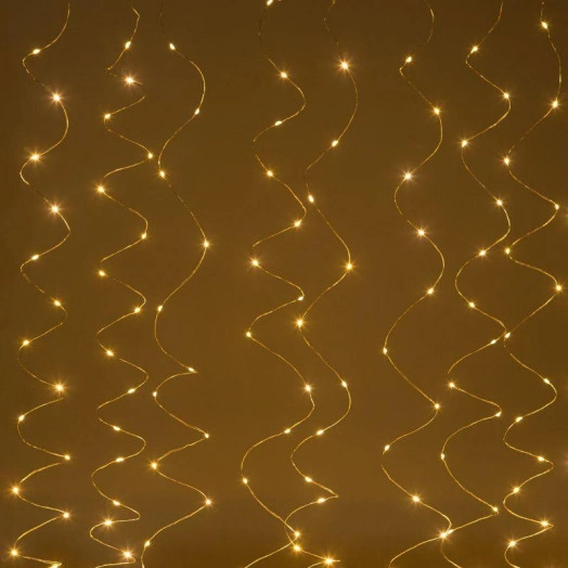 Гирлянда Занавес 3х3м 300LED мультиколор IP20 220В с пультом USB Эра EGNIG - ZM