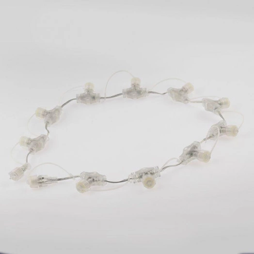 Разветвитель для низковольтных гирлянд 1м шаг 10см 10 гнезд IP44 24В ПВХ Эра ERAPS-PR