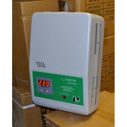 Релейный стабилизатор напряжения SUNTEK 16000 ВА