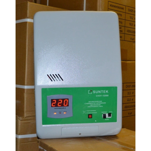 Релейный стабилизатор напряжения SUNTEK 12500 ВА Релейный стабилизатор напряжения SUNTEK 12500 ВА